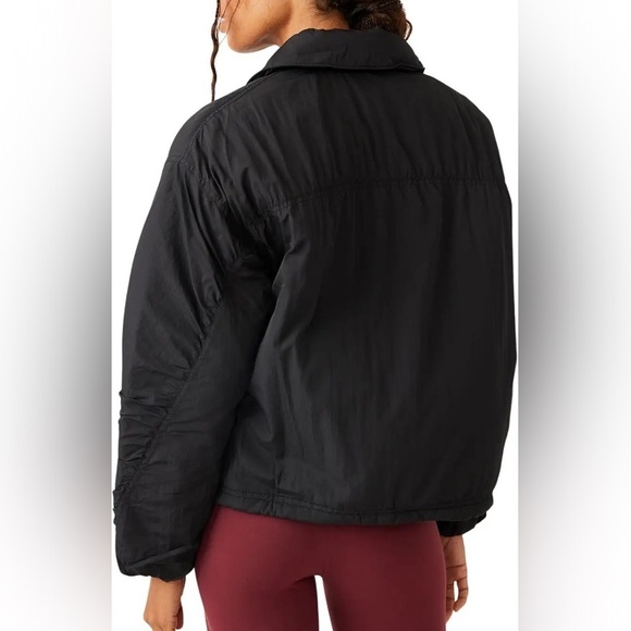 Free People - FP Movement off the bleachers coaches- size small - Picture 6 of 10